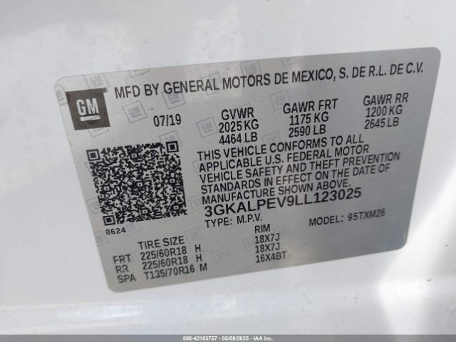 2020 GMC TERRAIN 3GKALPEV9LL123025 Photo 8