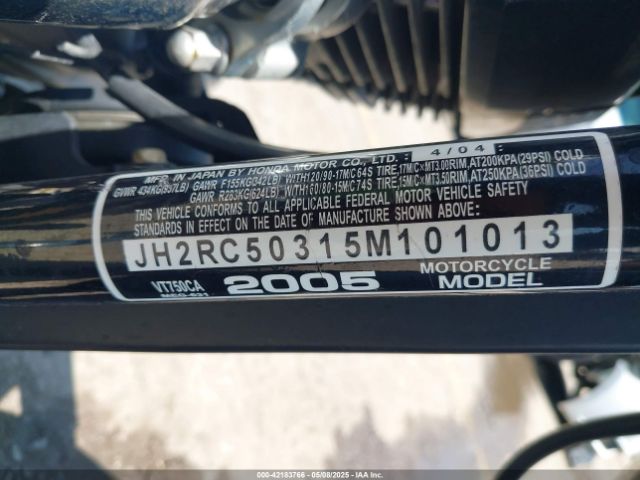 2005 HONDA VT750 JH2RC50315M101013 Photo 9