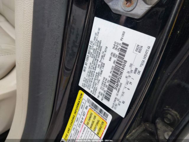 3FA6P0PU2HR184048 Ford Fusion Energi Se Luxury