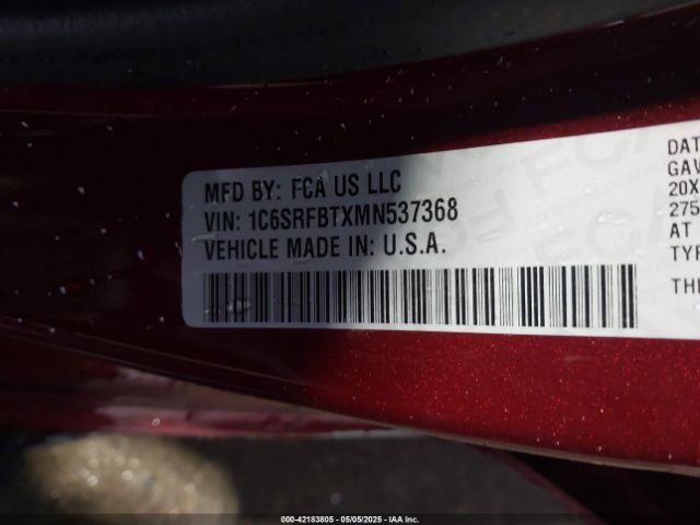 2021 RAM 1500 1C6SRFBTXMN537368 Photo 8
