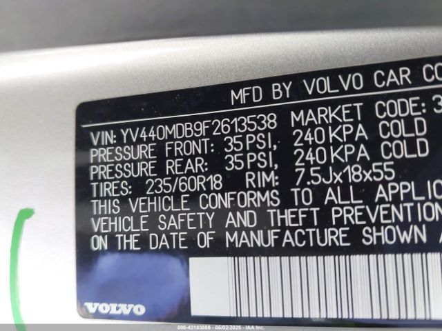 2015 VOLVO XC60 YV440MDB9F2613538 Photo 8