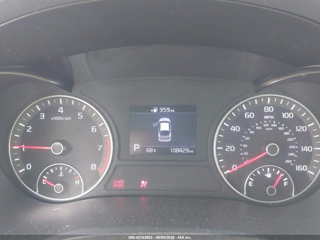 5XXGT4L35KG328583 KIA Optima Lx