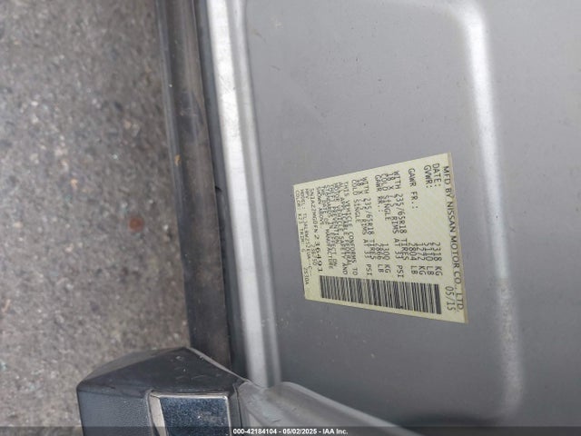 5N1AZ2MG0FN236491 Nissan 2015