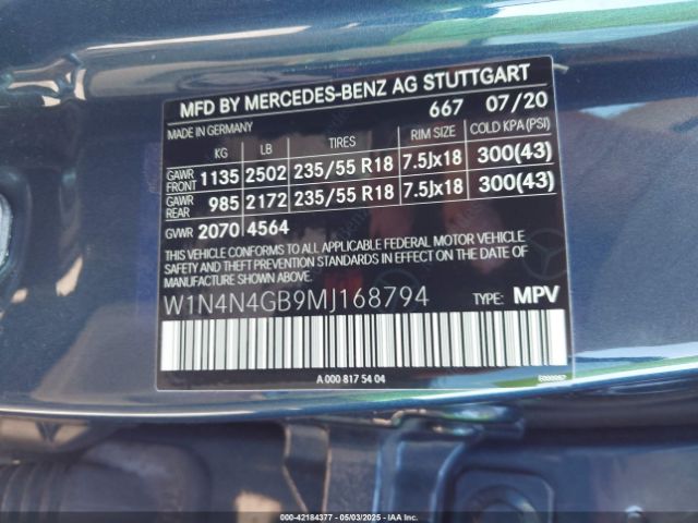 2021 MERCEDES-BENZ GLA 250 W1N4N4GB9MJ168794 Photo 8