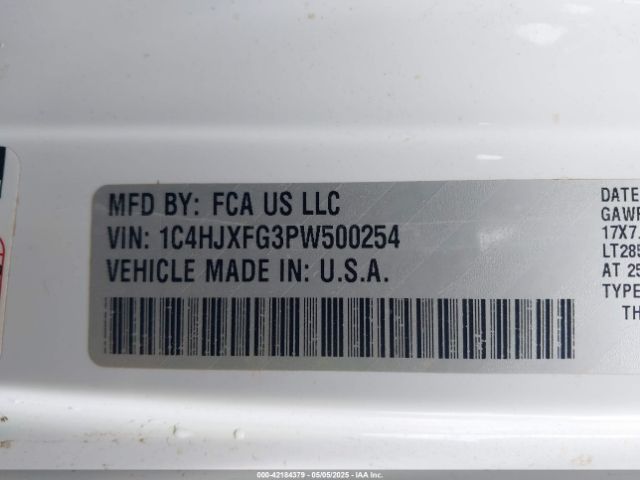 2023 JEEP WRANGLER 1C4HJXFG3PW500254 Photo 8