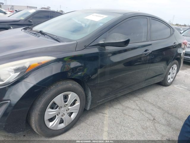 5NPDH4AE4GH744970 Hyundai ELANTRA SE