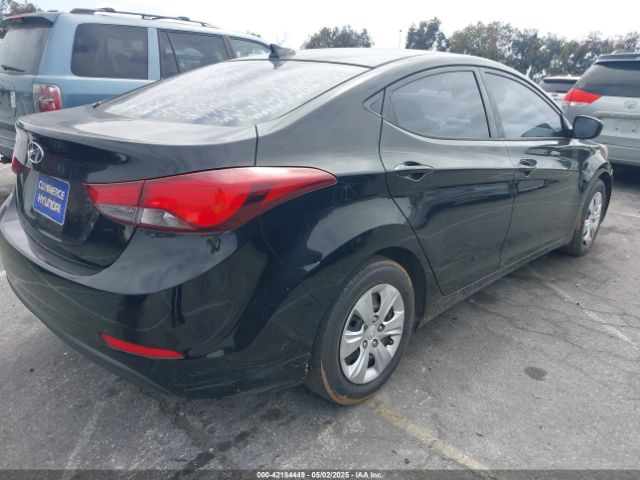 5NPDH4AE4GH744970 Hyundai ELANTRA SE