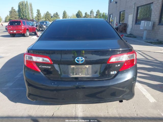 4T1BD1FK1EU097376 Toyota Camry Hybrid Le