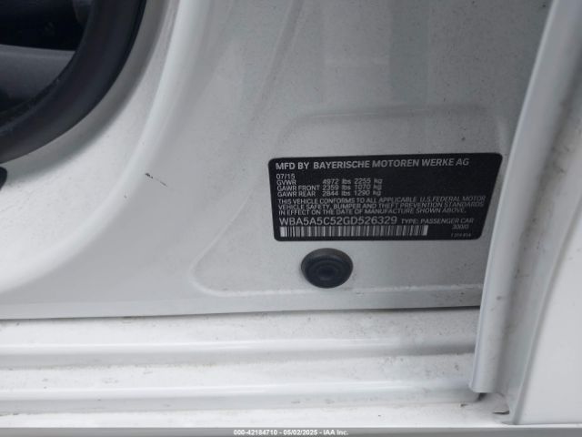 2016 BMW 528I WBA5A5C52GD526329 Photo 8