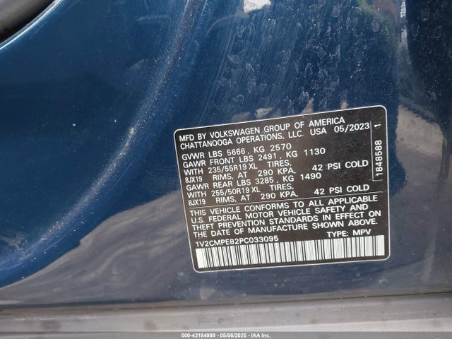 1V2CMPE82PC033095 Volkswagen 2023