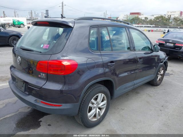 WVGBV7AX6GW558257 Volkswagen TIGUAN S
