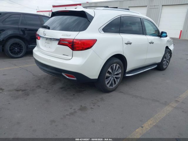 2014 ACURA MDX 5FRYD4H41EB015622 Photo 3