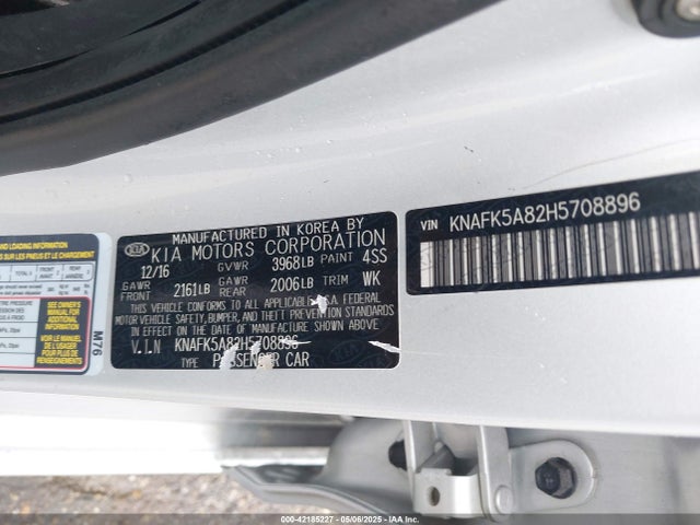 KIA gdi nu 2017 KNAFK5A82H5708896 Image 9