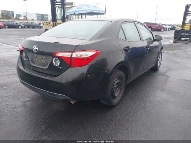 2T1BURHE4GC520784 Toyota COROLLA LE