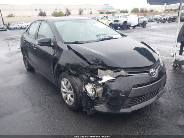 2T1BURHE4GC520784 Toyota COROLLA LE