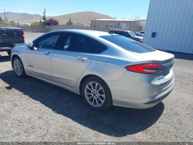 3FA6P0LU4HR232655 Ford Fusion Hybrid Se