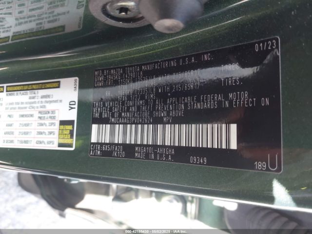 7MUCAAAG3PV042624 Toyota Corolla Cross Le