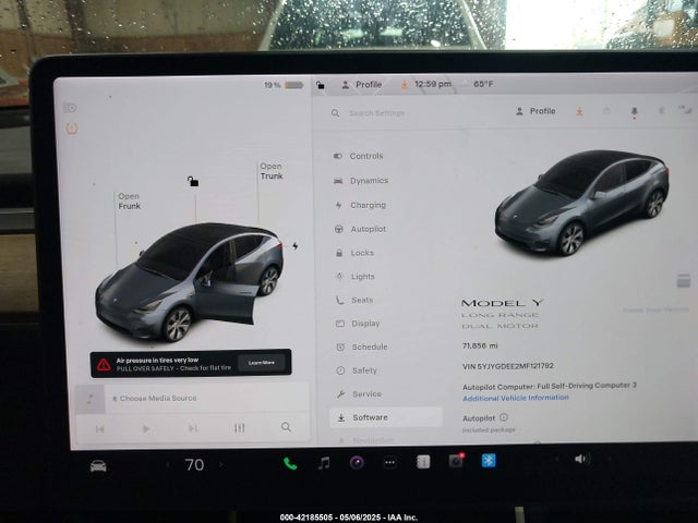 2021 TESLA MODEL Y 5YJYGDEE2MF121792 Photo 6