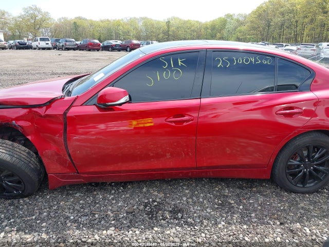 Продажа на аукционе авто 2021 Infiniti Q50 Luxe Awd, vin: JN1EV7BR8MM750534, номер лота: 42185540