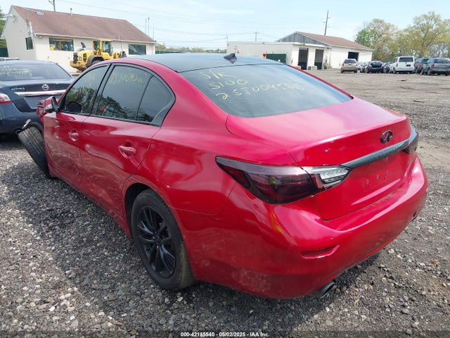 Продажа на аукционе авто 2021 Infiniti Q50 Luxe Awd, vin: JN1EV7BR8MM750534, номер лота: 42185540