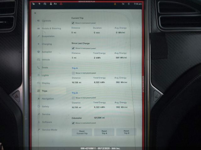 2016 TESLA MODEL X 5YJXCAE40GFS00119 Photo 6