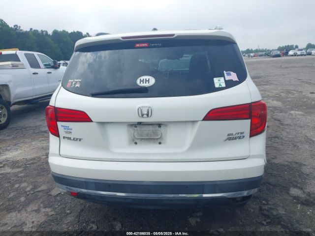 5FNYF6H07GB073130 Honda Pilot Elite