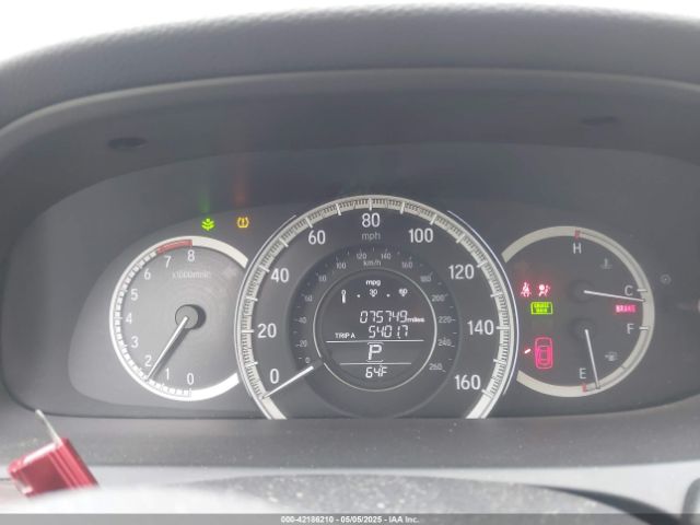 1HGCR2F81HA046956 Honda Accord Ex-l