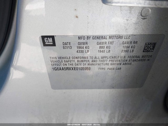 2014 CADILLAC ATS 1G6AA5RXXE0105959 Photo 8