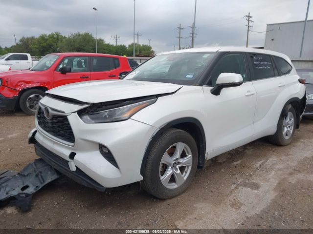 5TDKDRBH6RS536028 Toyota Highlander Le