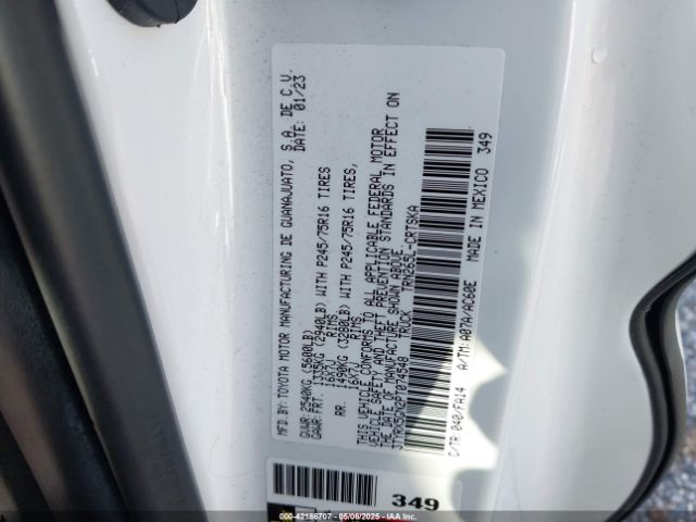 3TYRX5GN2PT074548 Toyota Tacoma Sr
