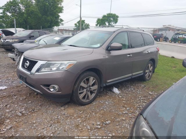 5N1AR2MM5EC642847 Nissan Pathfinder Platinum