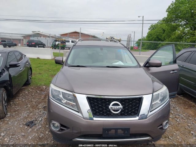 5N1AR2MM5EC642847 Nissan Pathfinder Platinum