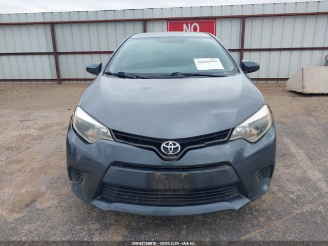 5YFBURHE8EP098371 Toyota Corolla L/le/le Pls/prm/s/s Pls
