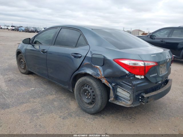 5YFBURHE8EP098371 Toyota Corolla L/le/le Pls/prm/s/s Pls