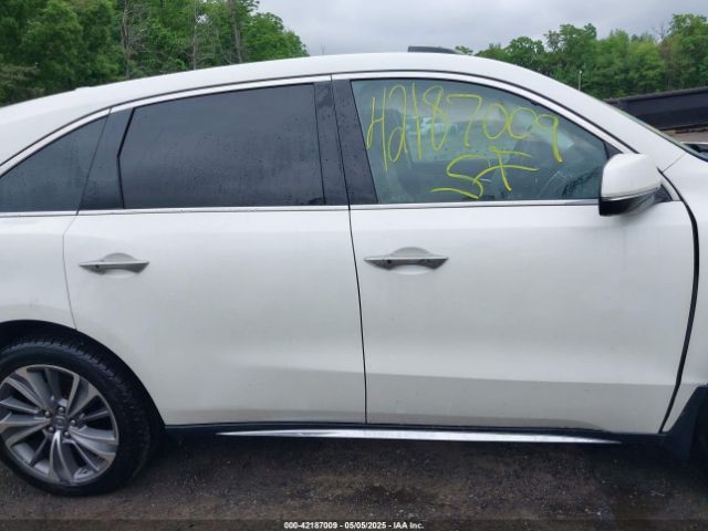 5FRYD3H58HB004625 Acura Mdx Technology Package