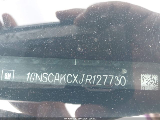 1GNSCAKCXJR127730 Chevrolet Tahoe Ls