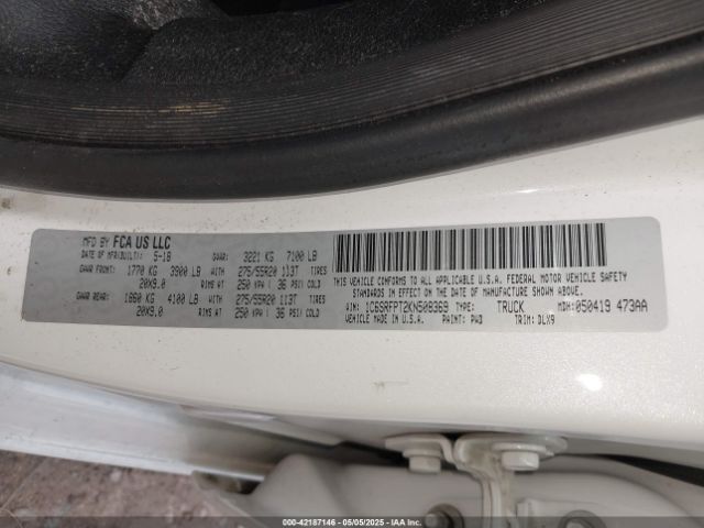 2019 RAM 1500 1C6SRFPT2KN508369 Photo 8