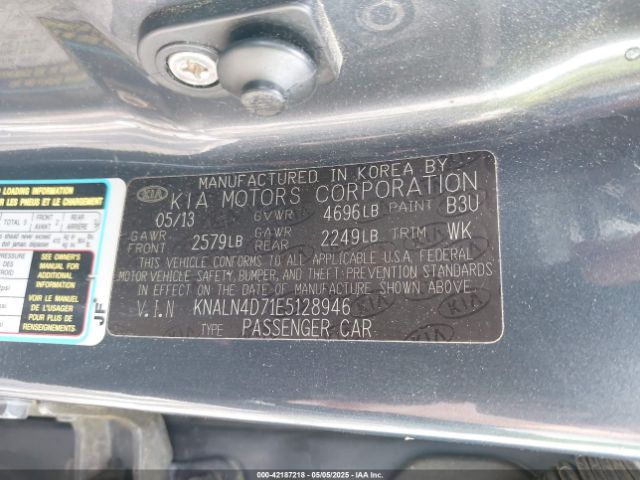 KNALN4D71E5128946 KIA Cadenza Premium