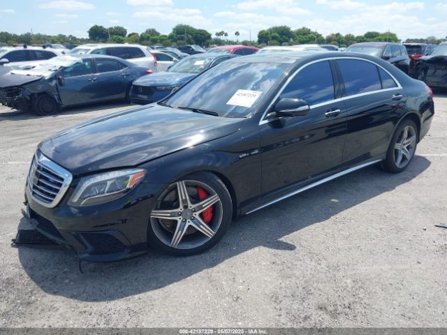 2015 MERCEDES-BENZ S 63 AMG WDDUG7JBXFA200754 Photo 1
