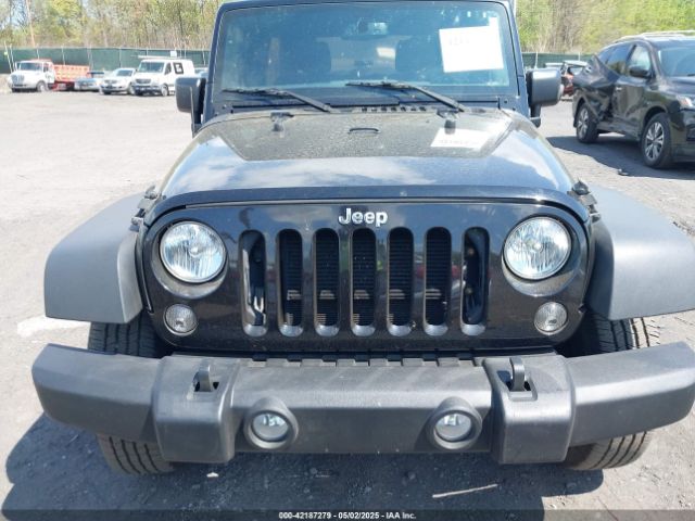 1C4BJWDG9JL816592 Jeep Wrangler Jk Unlimited Sport S 4x4
