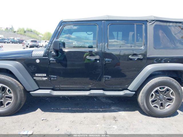 1C4BJWDG9JL816592 Jeep Wrangler Jk Unlimited Sport S 4x4