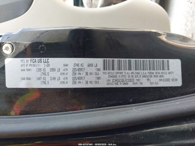 2020 DODGE GRAND CARAVAN 2C4RDGCG6LR153523 Photo 8