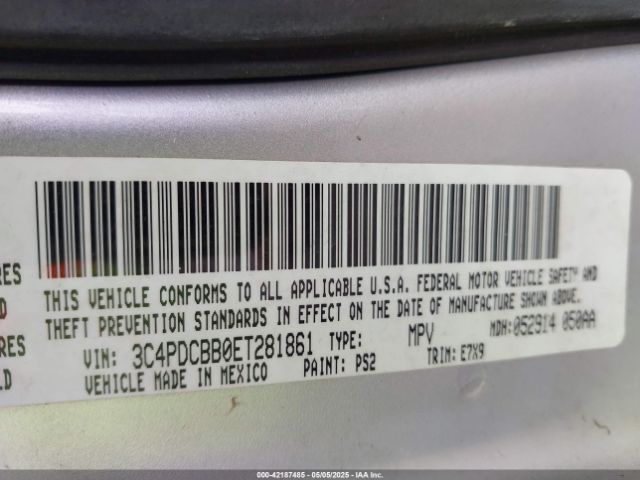 3C4PDCBB0ET281861 Dodge Journey Sxt