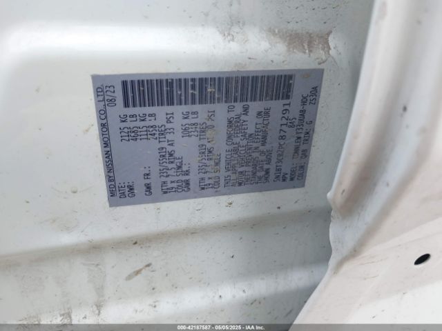 5N1BT3CB2PC871291 Nissan Rogue Sl Intelligent Awd