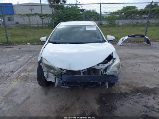 5YFBURHE2GP489373 Toyota COROLLA LE