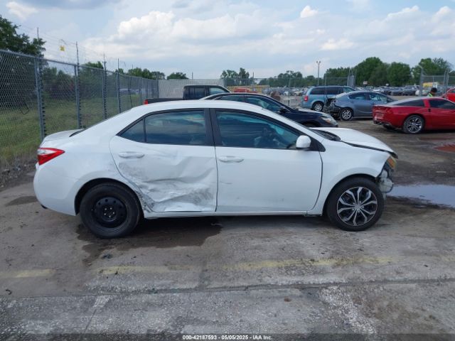 5YFBURHE2GP489373 Toyota COROLLA LE