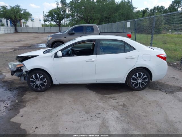 5YFBURHE2GP489373 Toyota COROLLA LE
