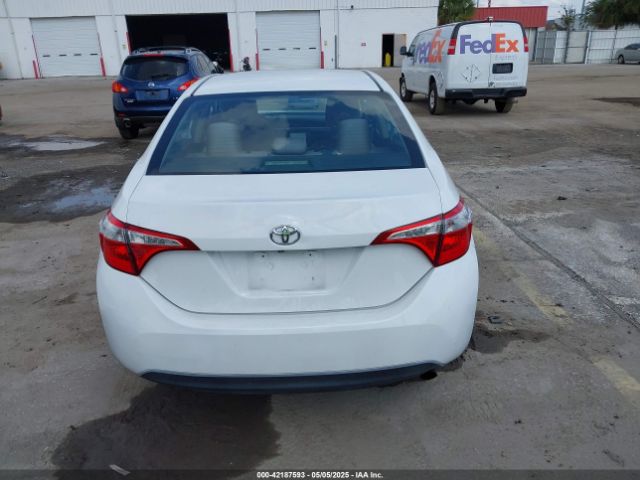5YFBURHE2GP489373 Toyota COROLLA LE