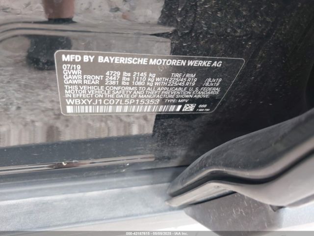2020 BMW X2 WBXYJ1C07L5P15353 Photo 8