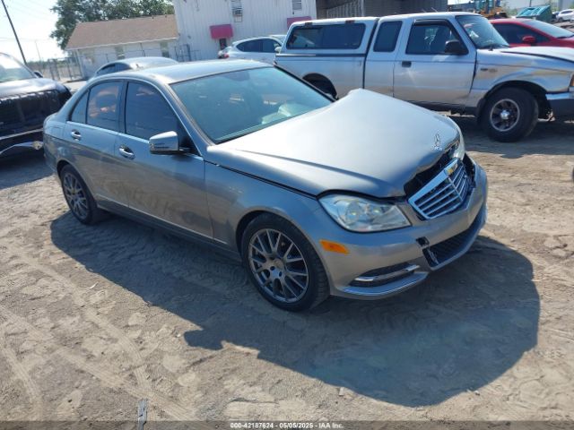 2012 MERCEDES-BENZ C 300 WDDGF8BB9CR197914